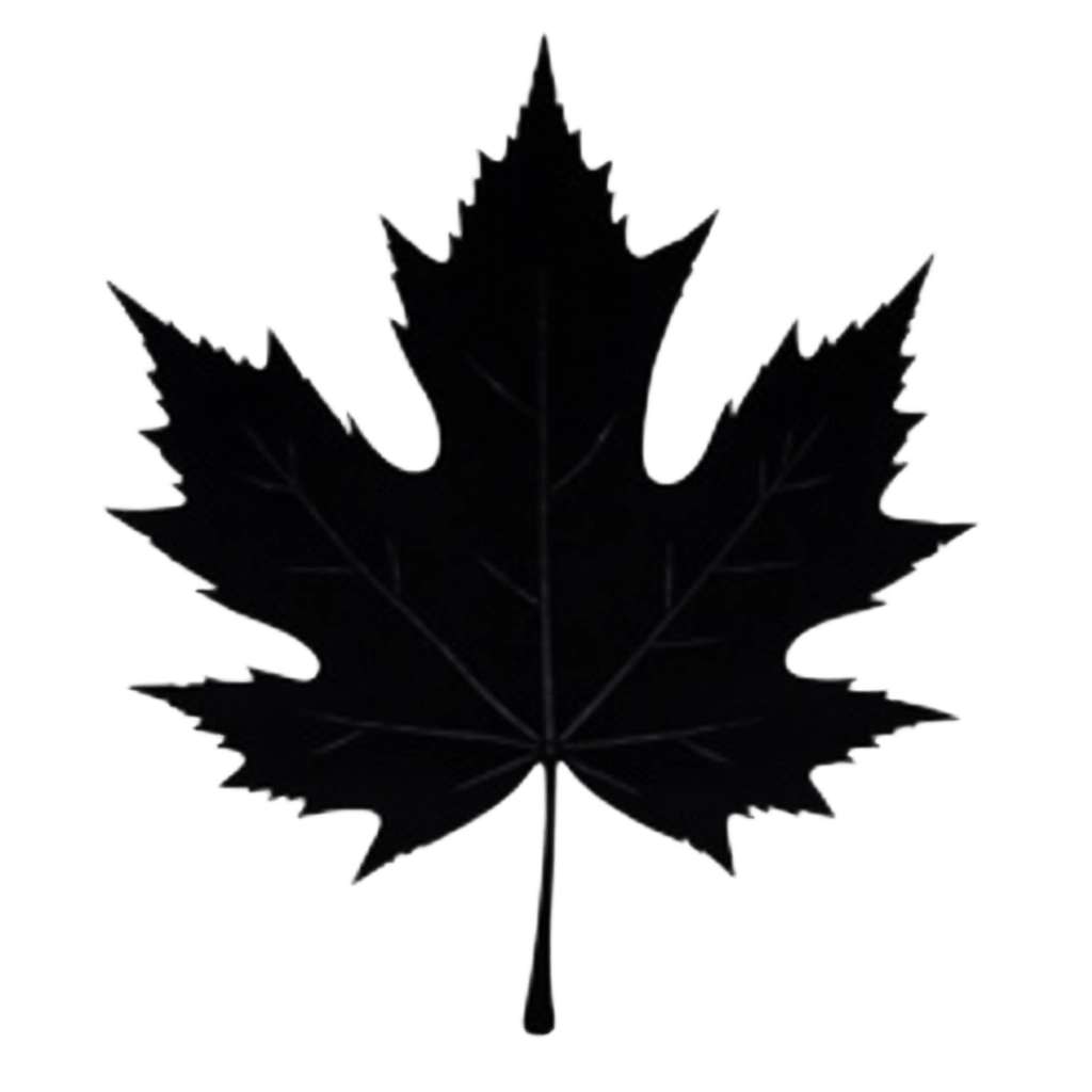 Maple Leaf Silhouette